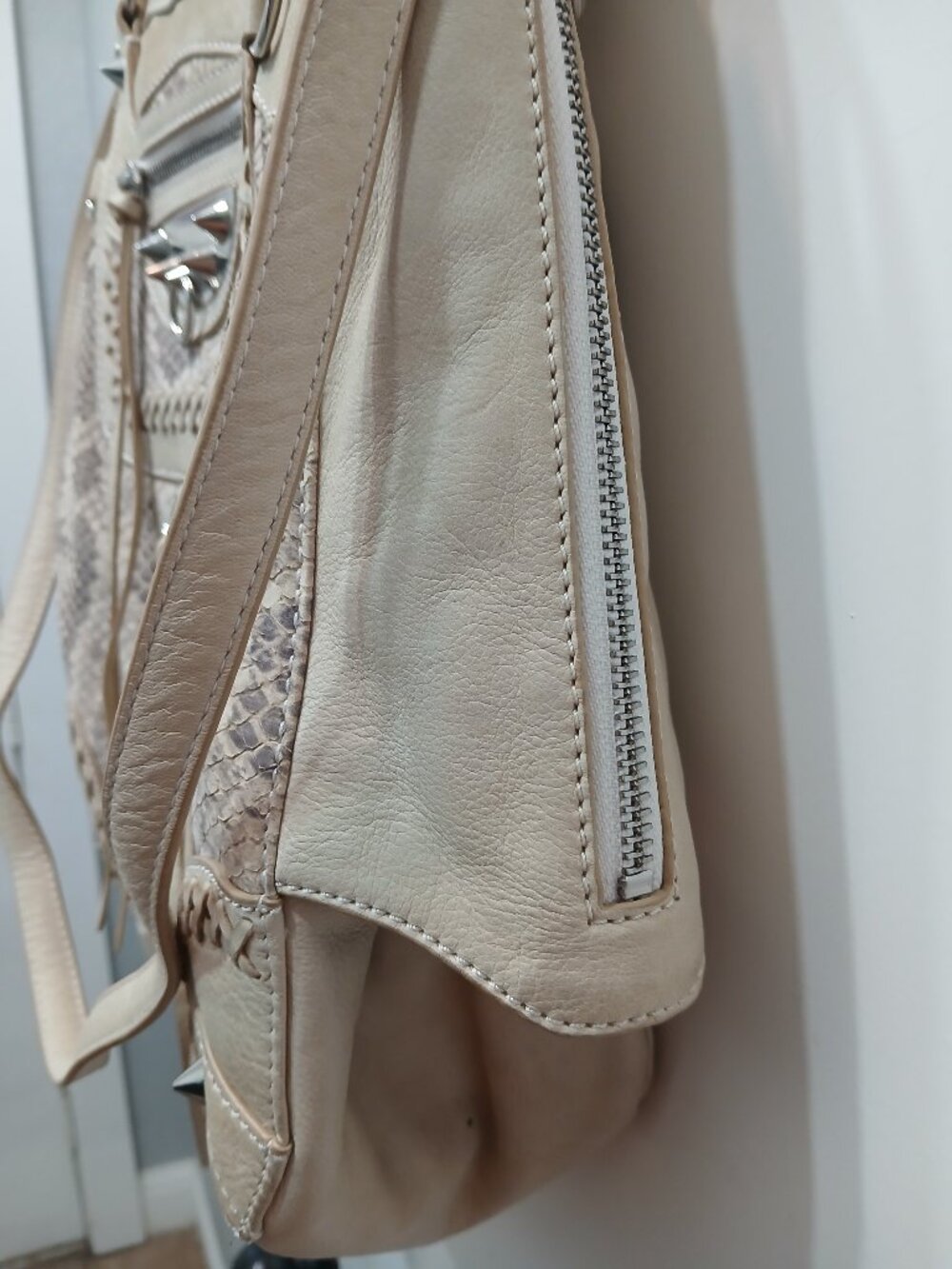 Sam Edelman Python Satchel - Picture 7 of 9